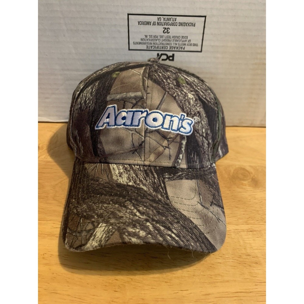 NWOT  Aaron's Rentals Cap Camo True Timber Adjustable Logo